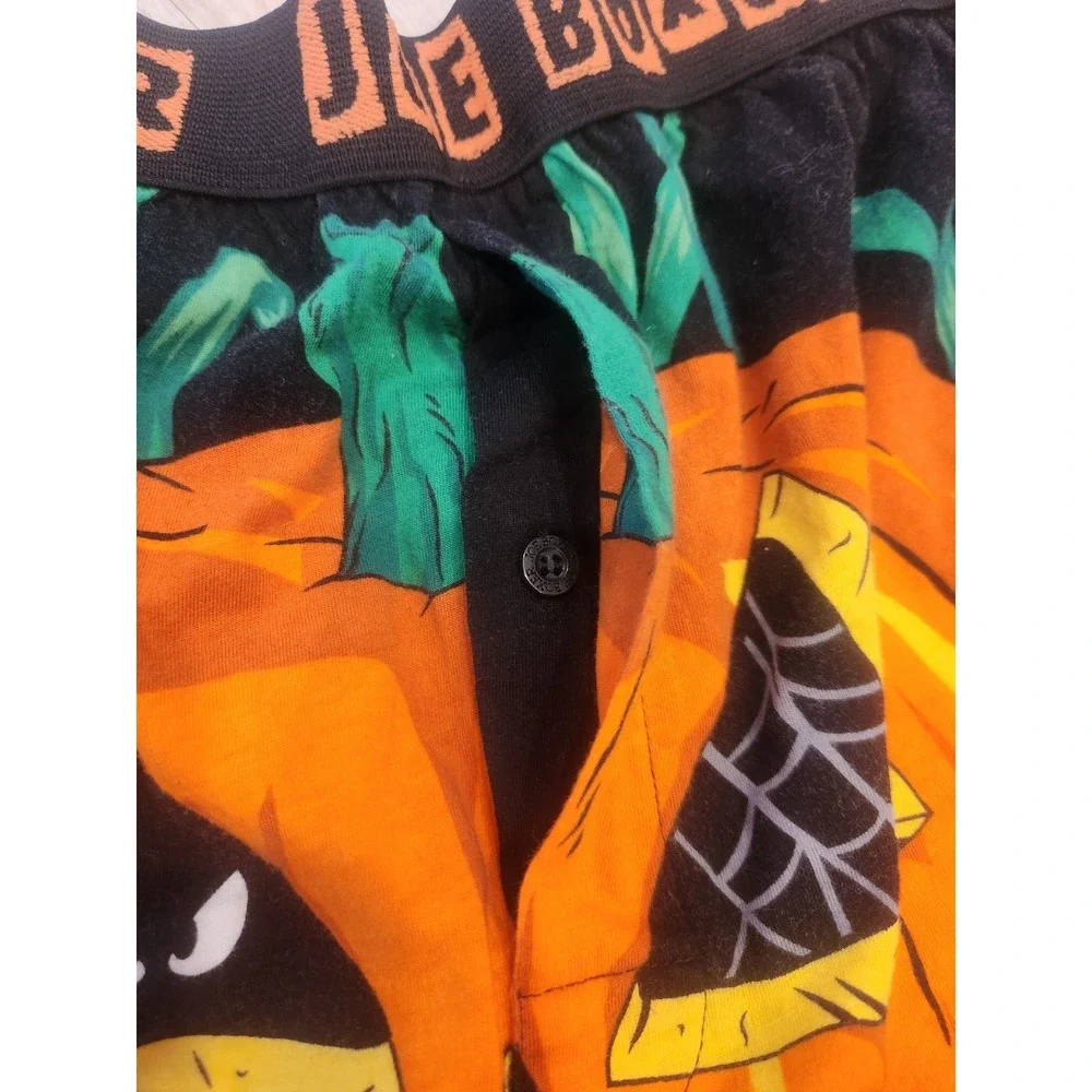 Joe Boxer Mens size Medium Halloween Jack O Lantern Pumpkin‎ Boxer Shorts